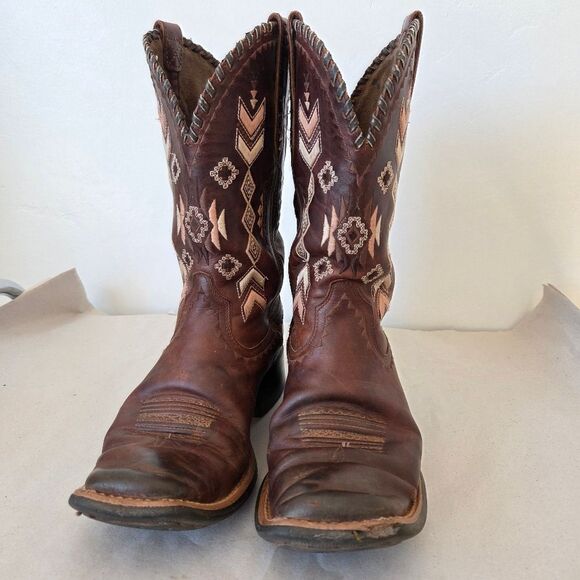 Ariat Round Up Skyler Western Boot Women's 7.5 B Cowgirl Farm Barn Rodeo Cowboy - Picture 3 of 10
